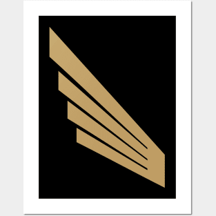 LAFC Gold Wing Posters and Art